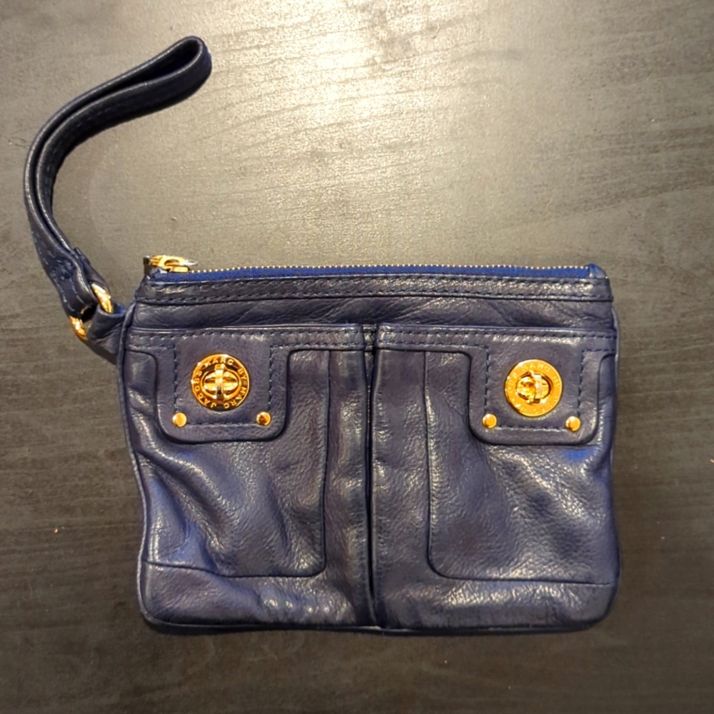 Used Marc By Marc Jacobs Turnlock Percy Wristlet